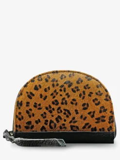 Leportefeuille Manon Leopard - Noir