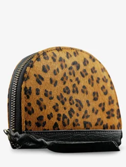 Leportefeuille Manon Leopard - Noir