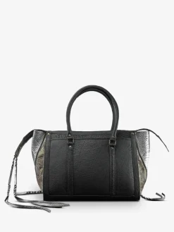 Lerive Droite - L - Python - Argente / Noir