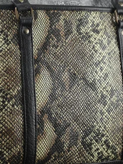 Lerive Droite - L - Python - Argente / Noir