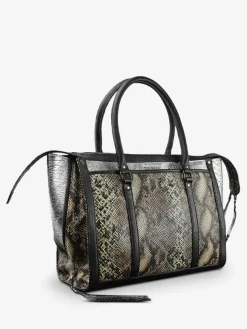 Lerive Droite - M - Python - Argente / Noir