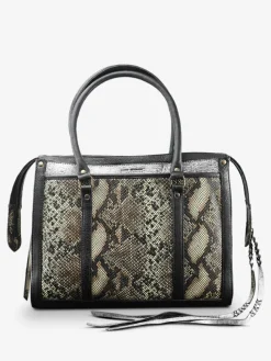 Lerive Droite - M - Python - Argente / Noir